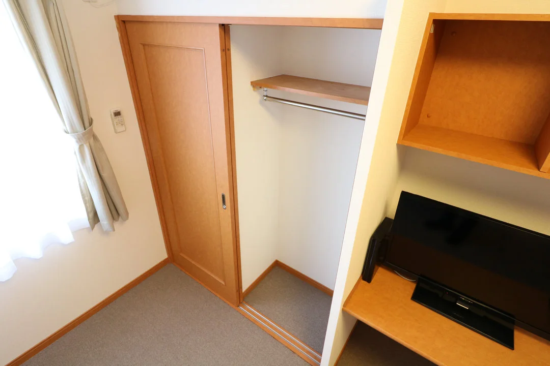 大切な衣類を収納出来るクローゼットを完備！