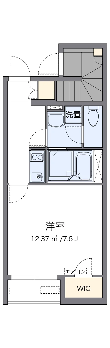 代表的な間取のため実際の間取とは異なる場合があります