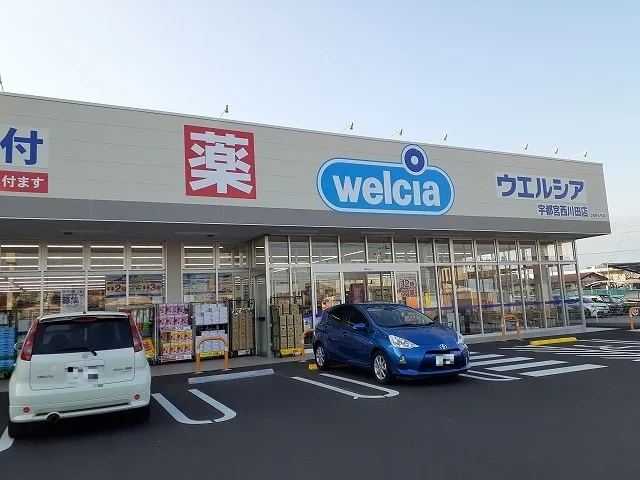 ウエルシア宇都宮西川田店まで1900m