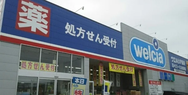 ウエルシア柏南増尾店まで750m