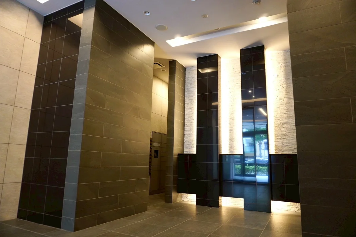 豪華なエントランス