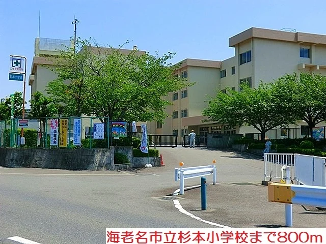 杉本小学校まで800m