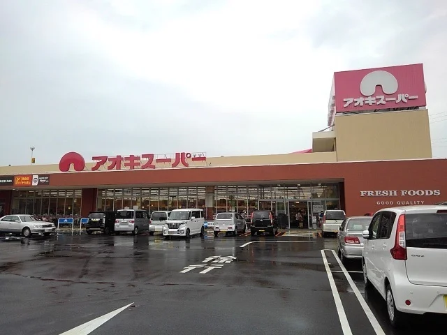 アオキスーパーまで1000m