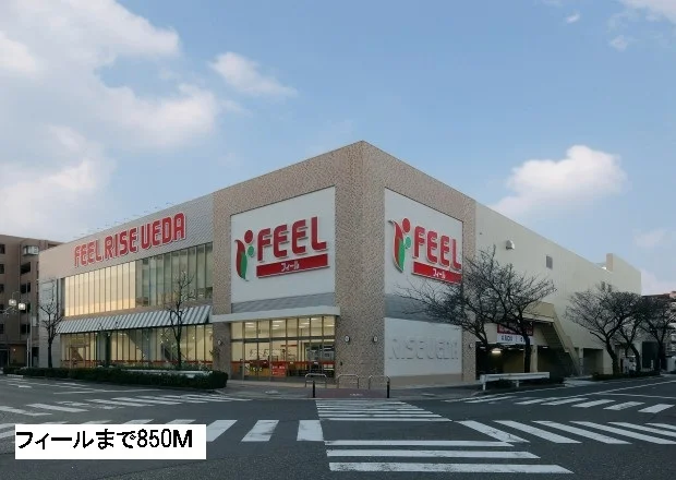 フィールまで850m