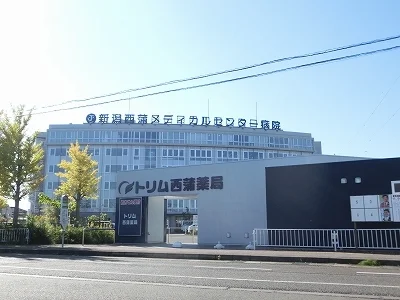 新潟蒲メディカルセンター病院まで2200m