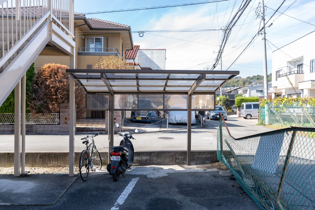 屋根付き駐輪場