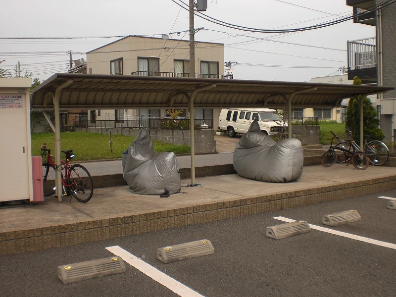 屋根付き駐輪場