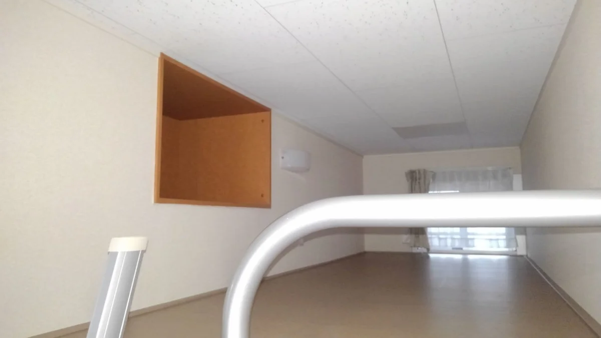 ロフト上の様子。