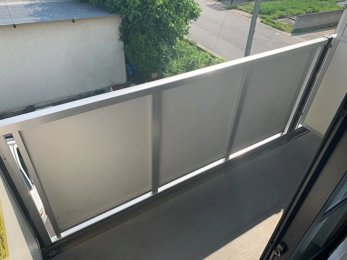 洗濯物を外干しできます