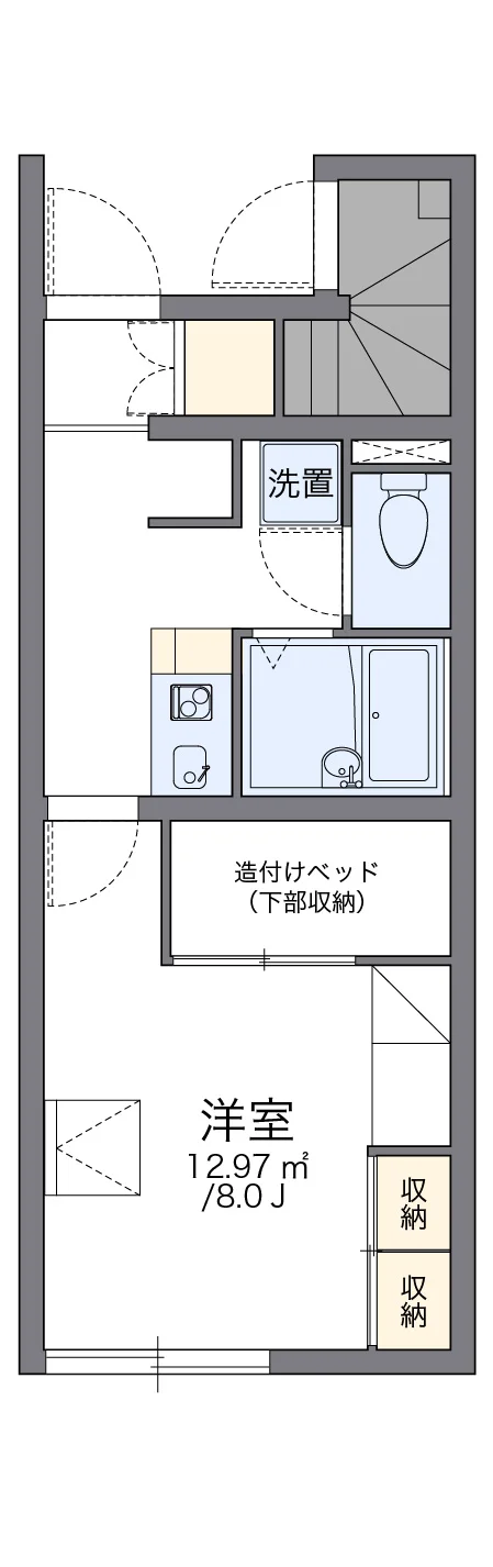 代表的な間取のため実際の間取とは異なる場合があります