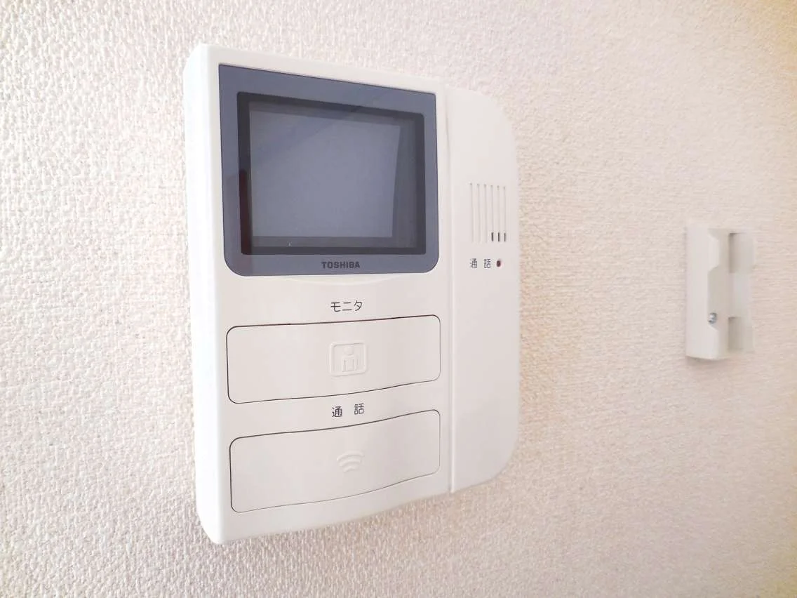 急な来客もモニターがあれば安心です。