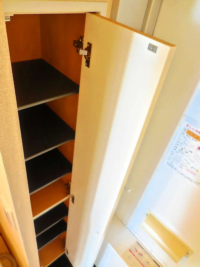 靴箱は段差を自由に変えられます。