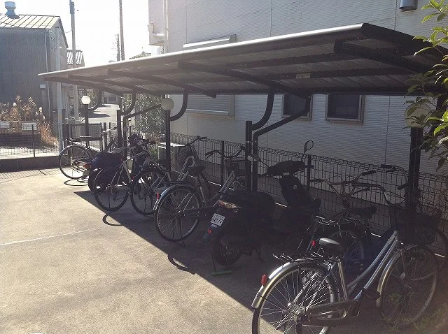 駐輪場です。