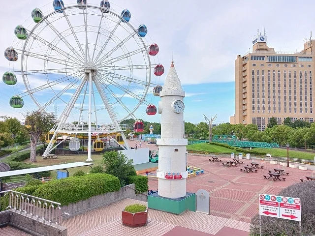 明石公園まで1100m