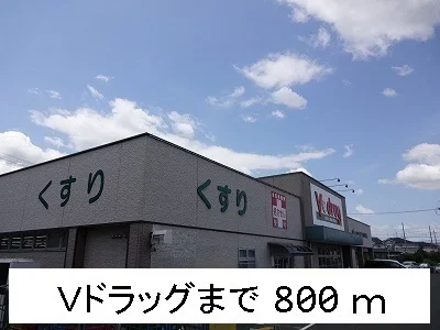 Ｖドラッグまで800m