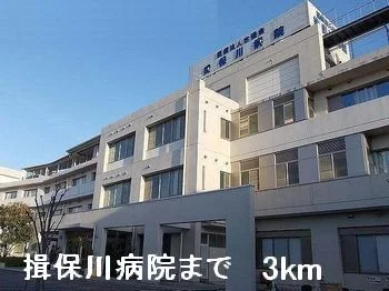 揖保川病院まで3000m