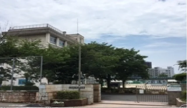 中広中学校まで350m