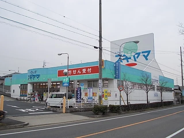 ドラッグスギヤマまで270m