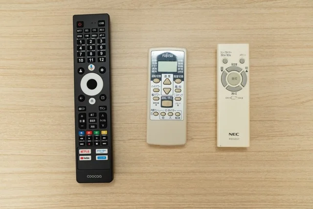 各種リモコン