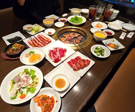 焼肉ダイニング ワンカルビ神殿店まで車11分