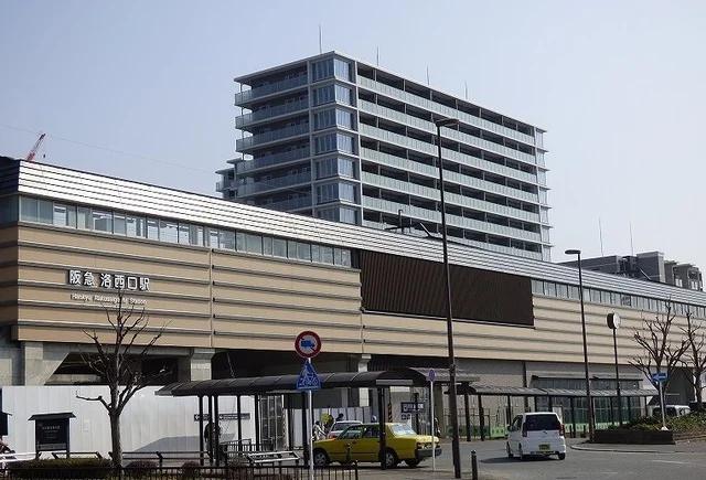 阪急　洛西口駅まで1400m