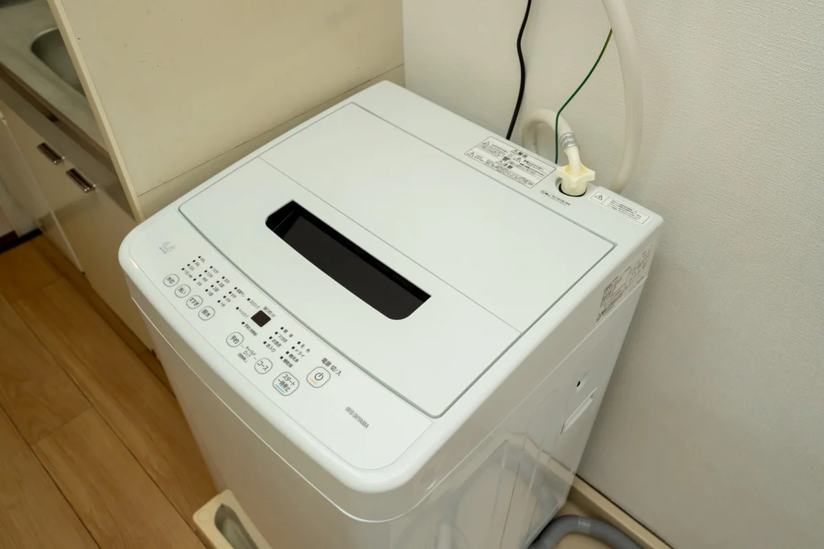 洗濯機あります。