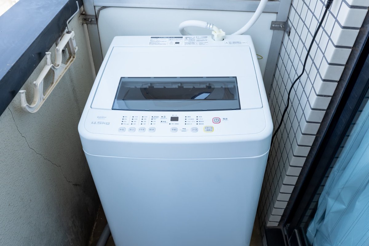 洗濯機・バルコニー