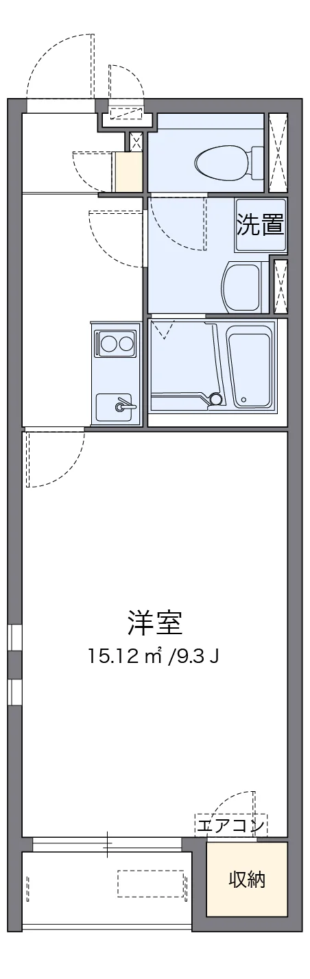 代表的な間取のため実際の間取とは異なる場合があります