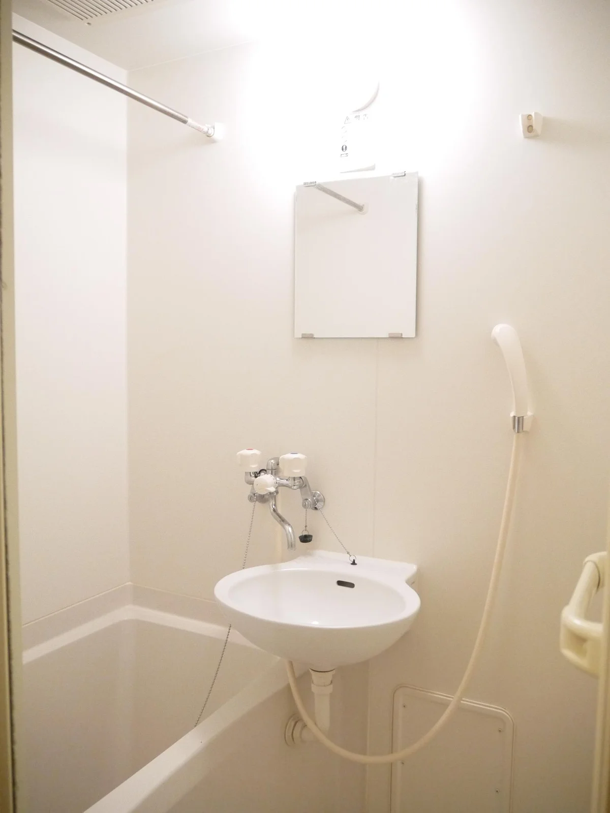 雨の日にも便利な浴室乾燥機付き