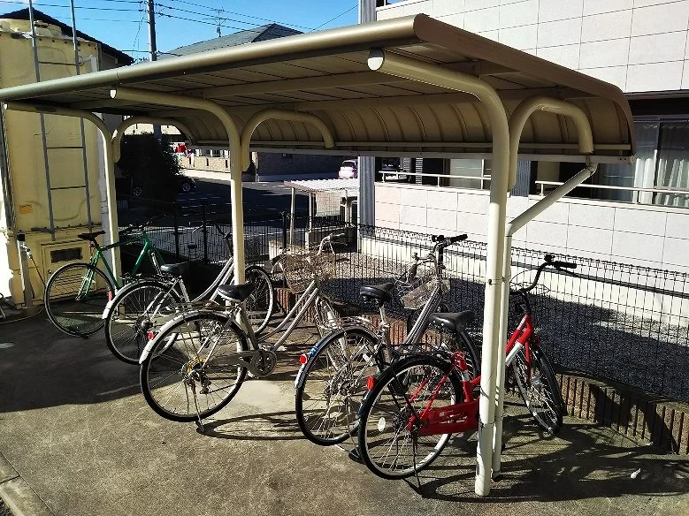 無料駐輪場完備です。