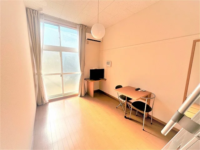2階タイプのお部屋です。