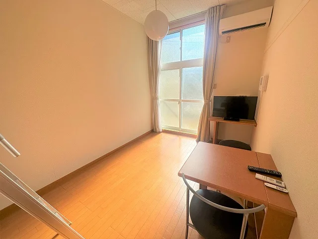 2階タイプのお部屋です。