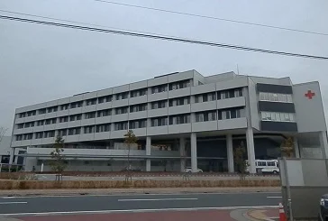 日赤病院まで2100m