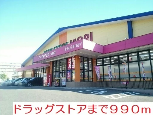 ドラッグストアまで990m