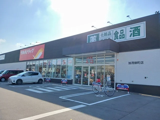 ツルハドラッグ加茂柳町店まで600m