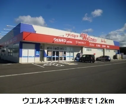 ウエルネス中野店まで1200m