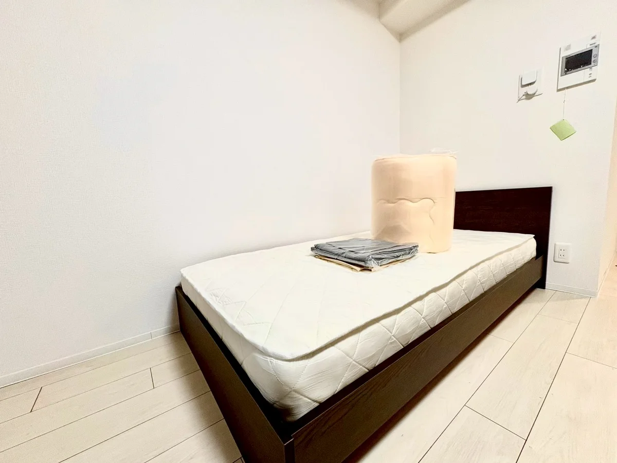 寝具一式ご用意しております♪