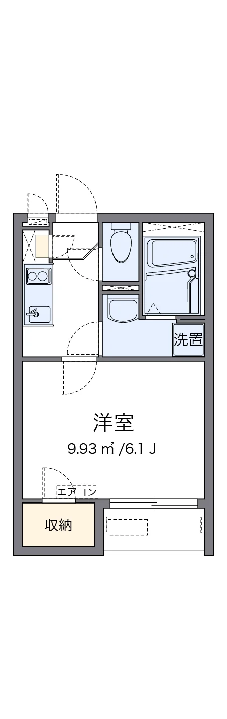 代表的な間取のため実際の間取とは異なる場合があります
