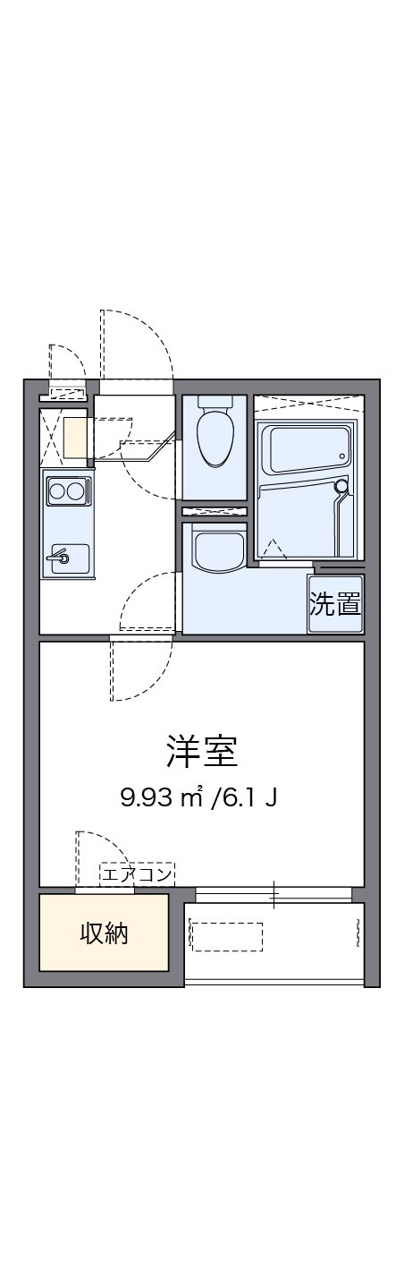代表的な間取のため実際の間取とは異なる場合があります