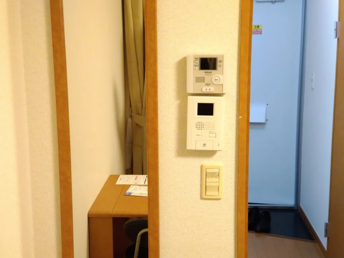 モニターホン付き