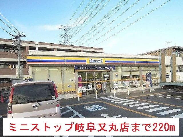 ミニストップ岐阜又丸店まで220m