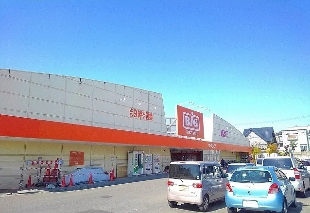 ザ・ビッグ岩見沢まで1300m