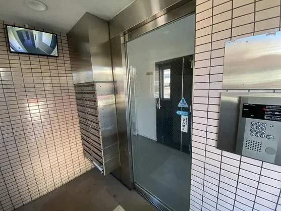 オートロック、防犯モニター