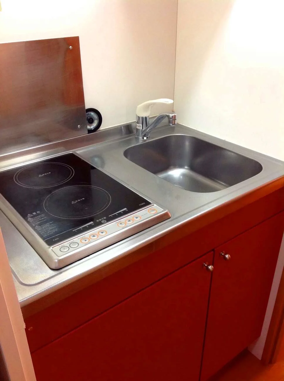 電気コンロなのでお掃除簡単！