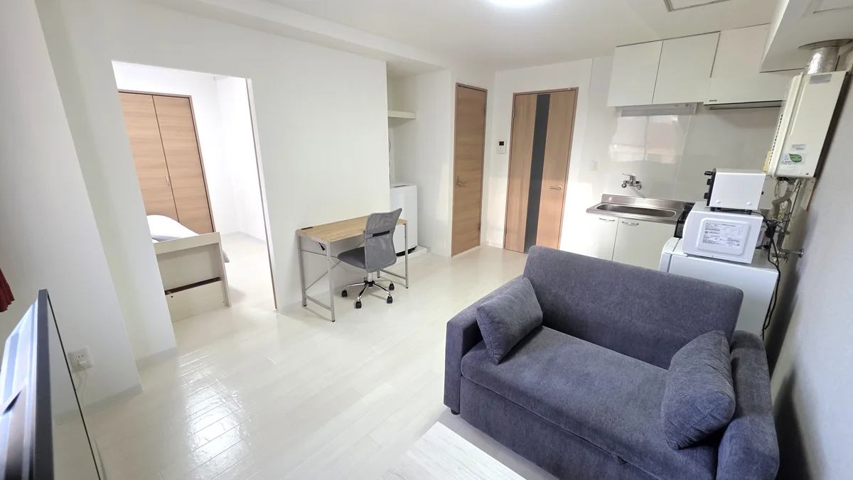 日当たり良好。広々快適なお部屋です。