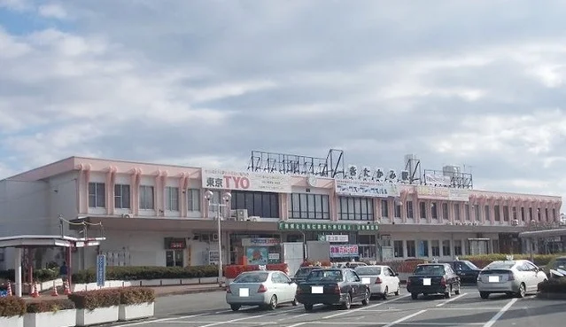 北上駅まで1100m