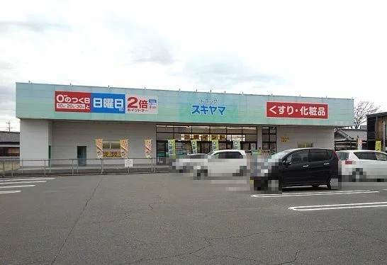 ドラッグスギヤマ坂部店まで600m