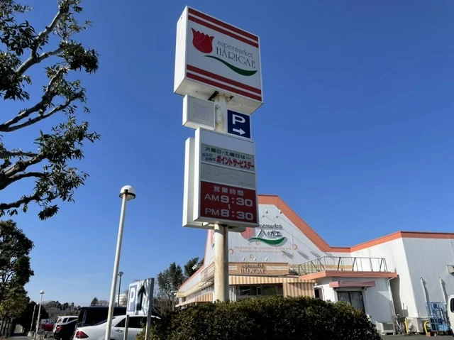 ハリガエまで800m