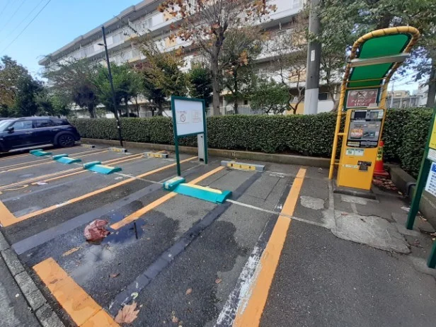 コインパーキングまで110m