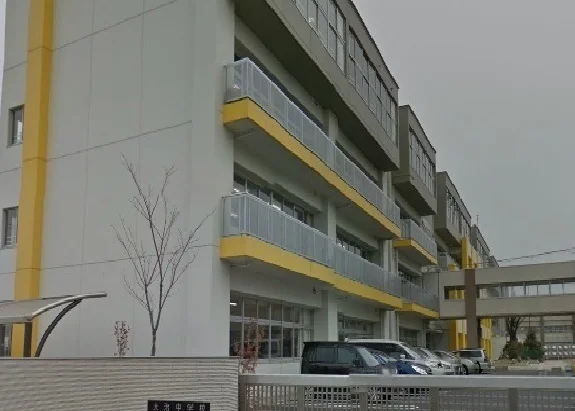 大治中学校まで600m